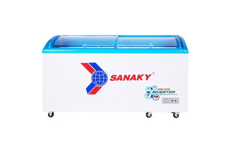 Tủ đông trưng bày mặt kính cong Sanaky VH-6899K3 437 lít