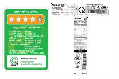 Máy lạnh Toshiba Inverter 2.5 HP RAS-H24P2KCVG-V