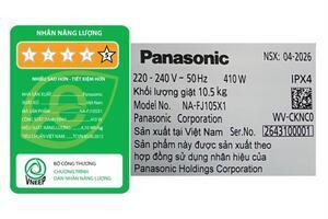 Máy giặt Panasonic Inverter 10.5 kg NA-FJ105X1BV