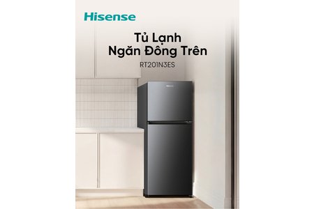 Tủ lạnh Hisense Inverter 205 lít RT201N3ES