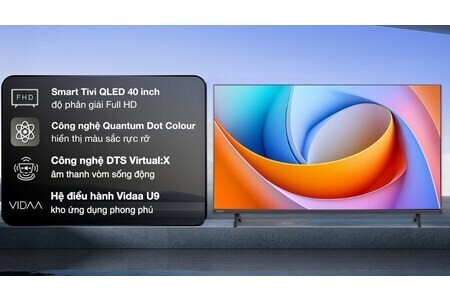 Smart Tivi QLED Hisense Full HD 40 inch 40Q5S