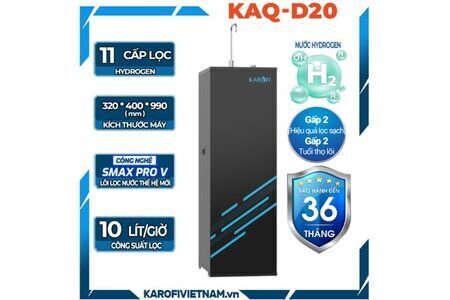 Máy lọc nước Karofi KAQ-D20 11 lõi Hydrogen