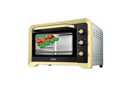 Lò nướng Sanaky 50 lít VH-509N2D màu Inox