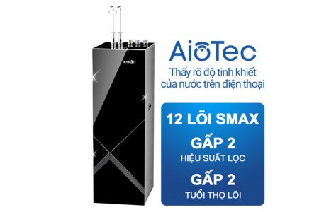 Máy lọc nước nóng lạnh Karofi KAD-M82 12 lõi