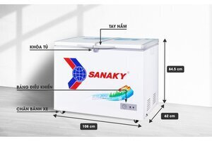 Tủ đông Sanaky VH-2899A1 280 lít (1 ngăn 2 cánh )