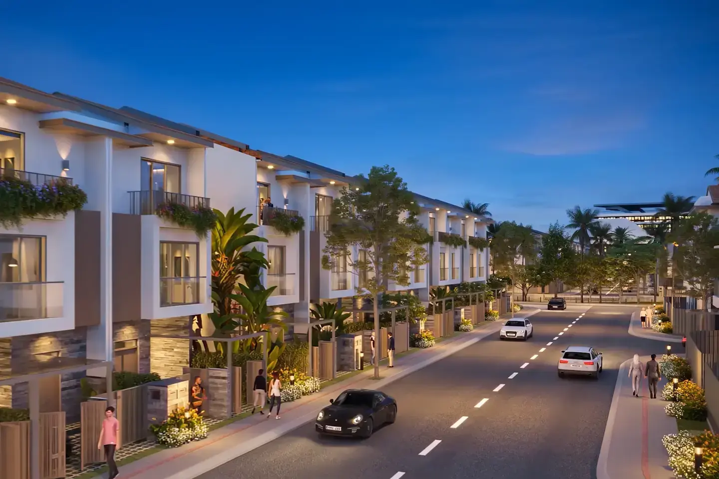 Khu nhà phố yên tĩnh