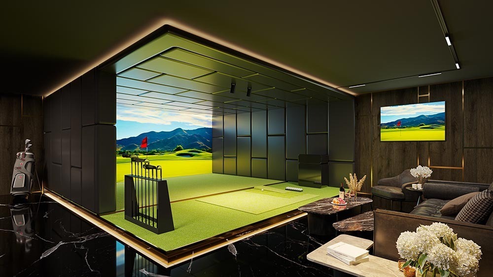 Phòng tập golf 3D