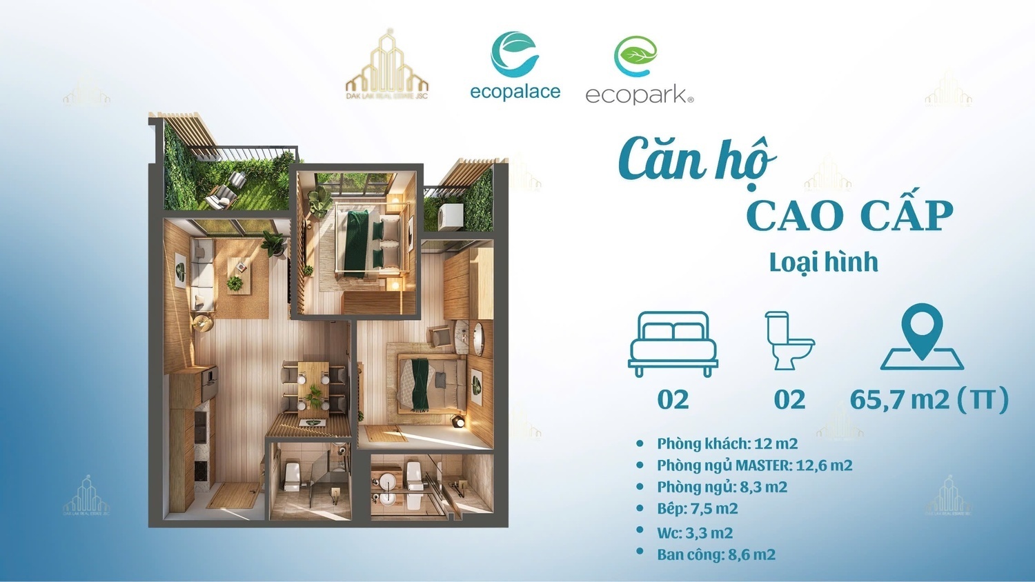 Căn hộ 2PN