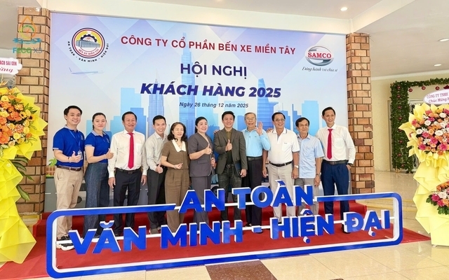 THUẬN DƯƠNG HÂN HẠNH THAM DỰ HỘI NGHỊ KHÁCH HÀNG 2025 DO CÔNG TY CỔ PHẦN BẾN XE MIỀN TÂY TỔ CHỨC (26/12/2025)