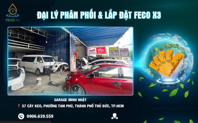 ĐẠI LÝ PHÂN PHỐI & LẮP ĐẶT FECO X3 – GARAGE MINH NHẬT, TP. THỦ ĐỨC