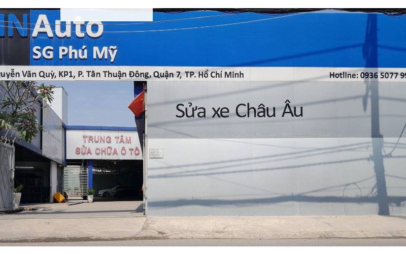 Trung tâm bảo dưỡng sửa chữa ô tô MN Auto Sài Gòn Phú Mỹ