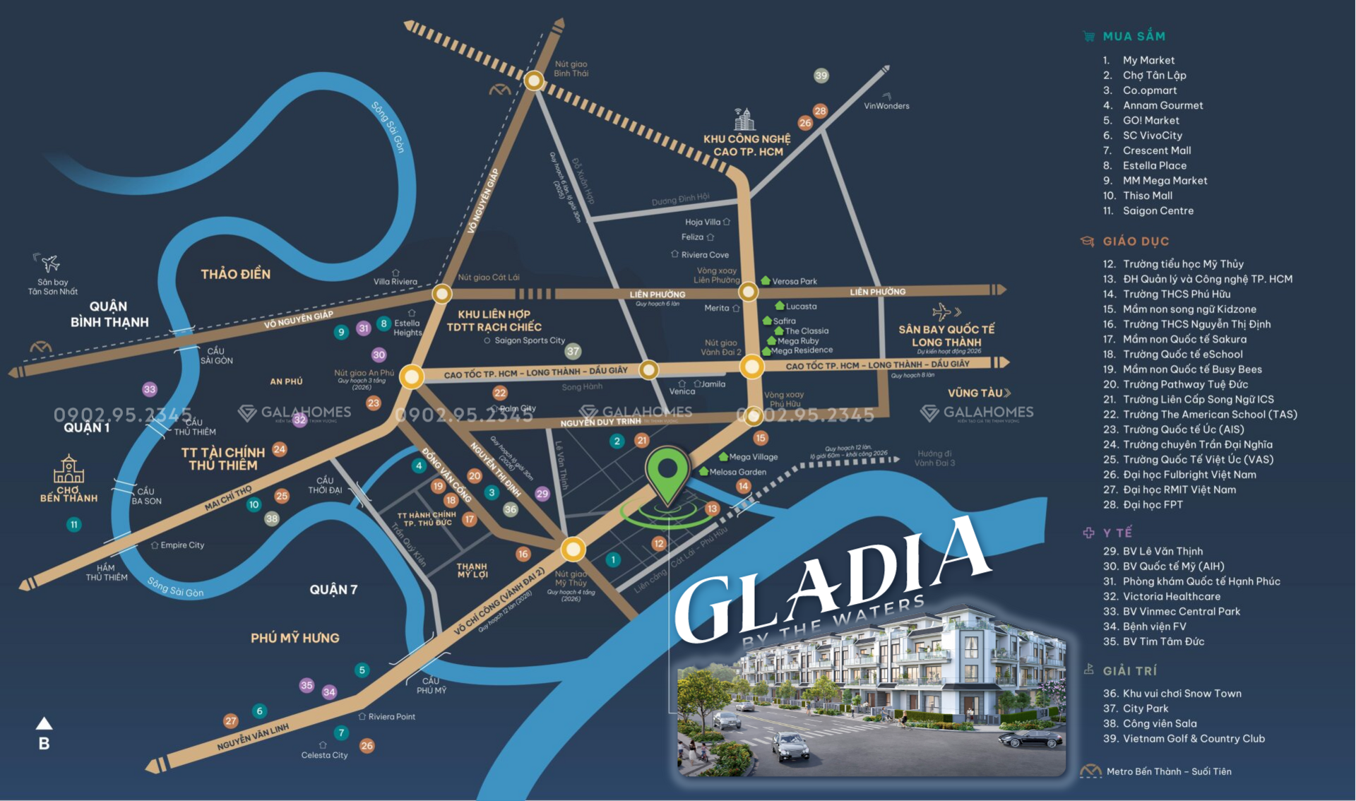 Gladia by the Waters Khang Điền