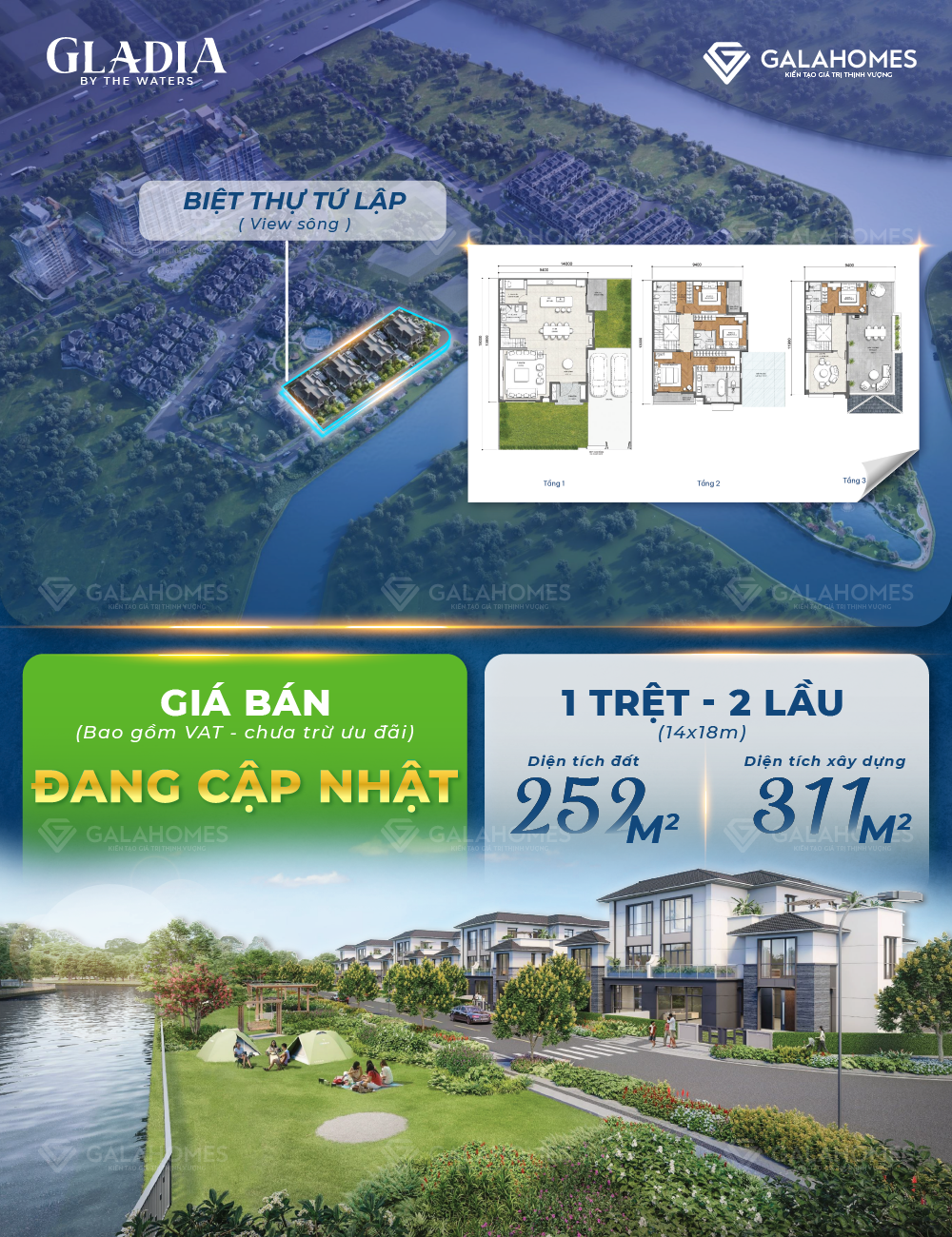 Gladia by the Waters Khang Điền