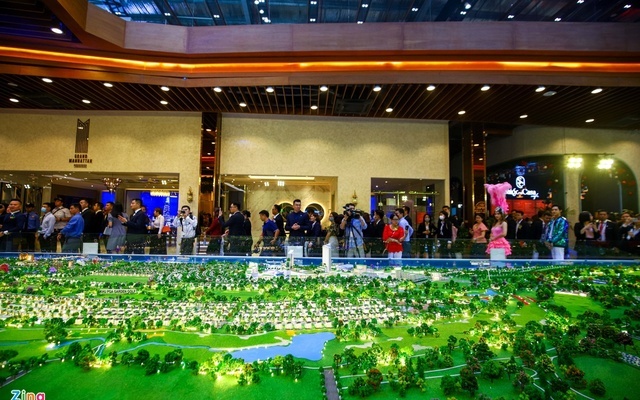 Cận cảnh điểm tiếp khách lớn nhất toàn quốc của Novaland