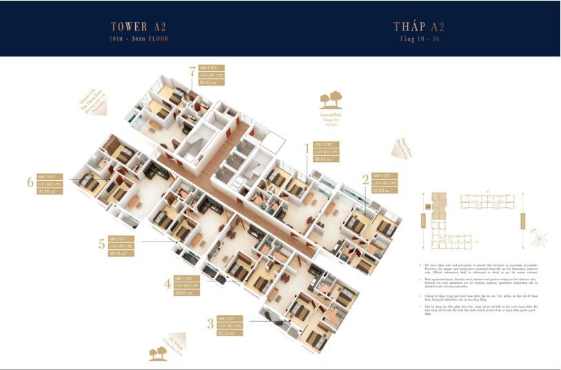 the grand manhattan ra mắt tháp parkview sở hữu tầm nhìn về 2 công viên lớn tại trung tâm quận 1