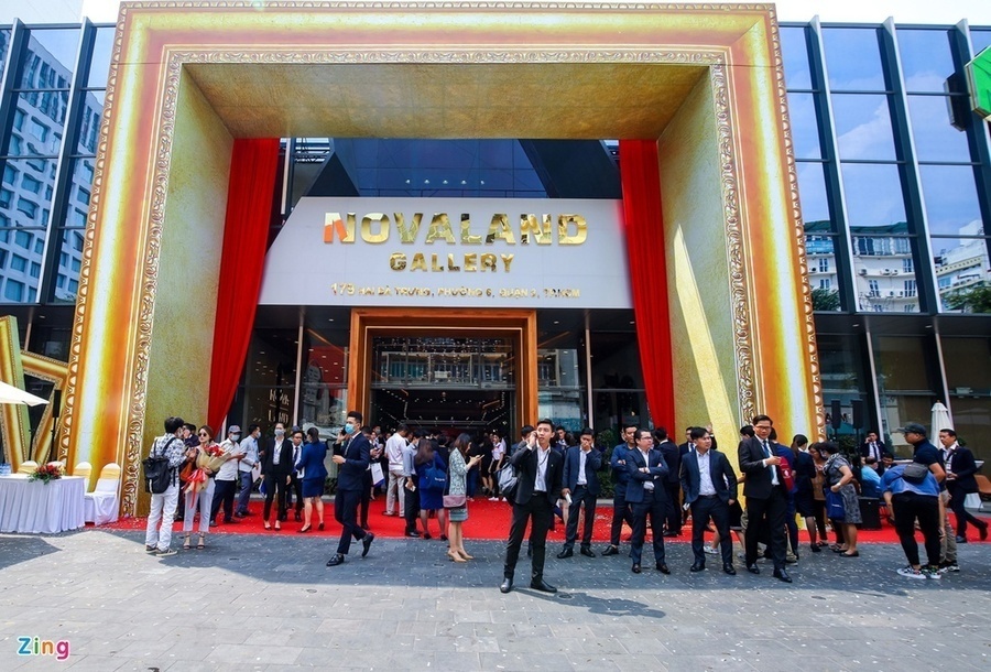 cận cảnh điểm tiếp khách lớn nhất toàn quốc của novaland