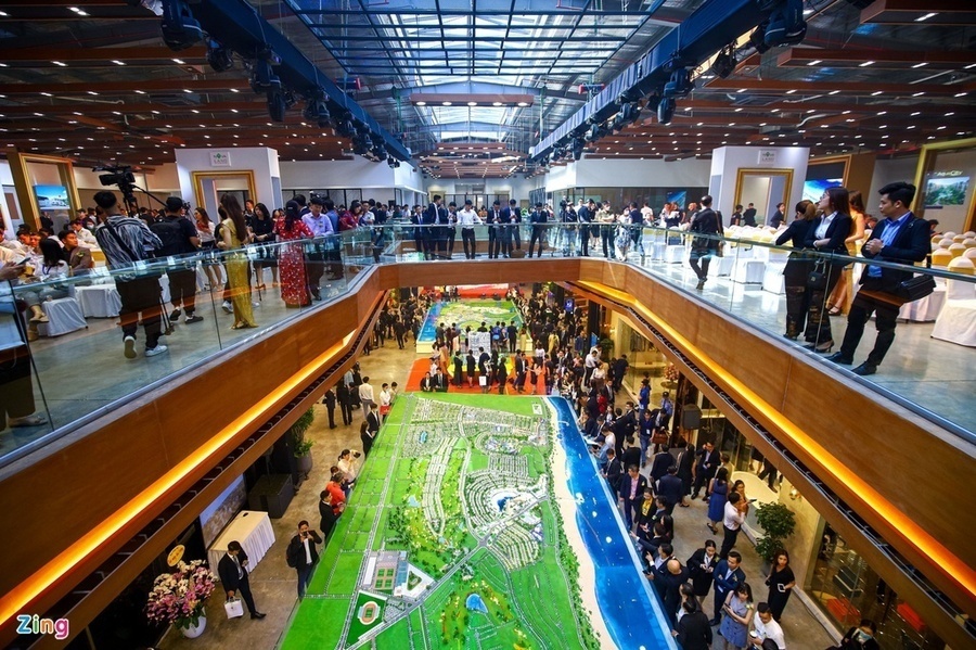 cận cảnh điểm tiếp khách lớn nhất toàn quốc của novaland