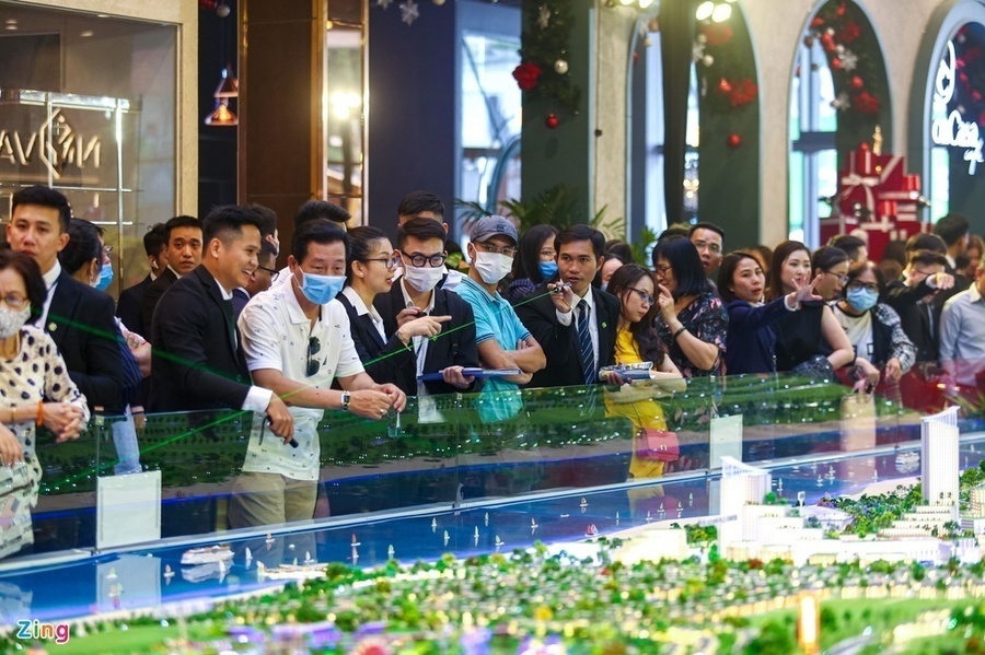 cận cảnh điểm tiếp khách lớn nhất toàn quốc của novaland