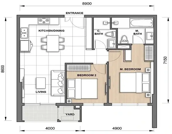 Thiết kế 67.83 m2