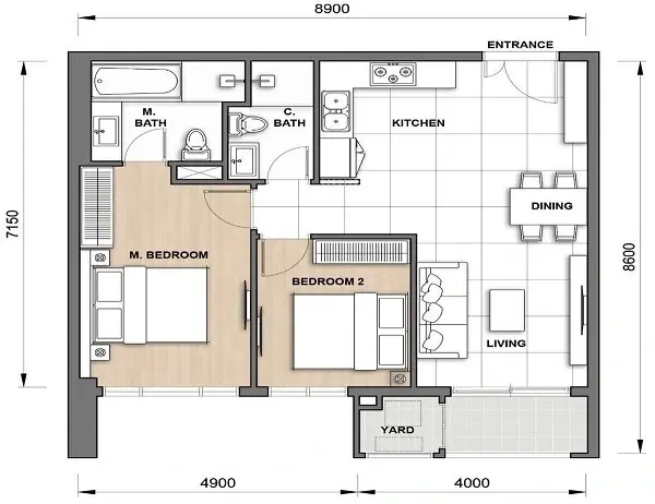 Thiết kế 67.90 m2