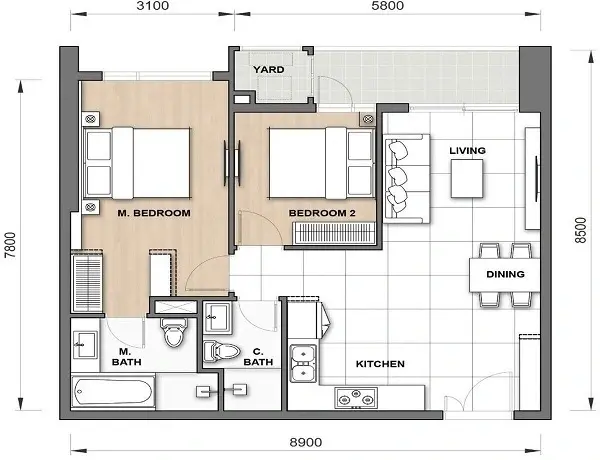 Thiết kế 71.17 m2