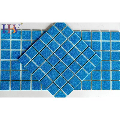 Gạch mosaic gốm men rạng