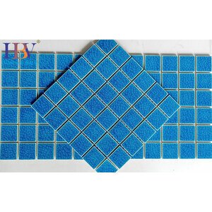 Gạch mosaic gốm men rạng