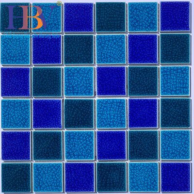 Gạch mosaic gốm men rạng