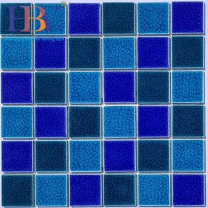 Gạch mosaic gốm men rạng