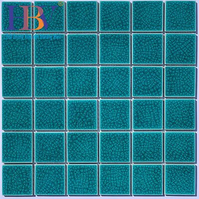 Gạch mosaic gốm men rạng