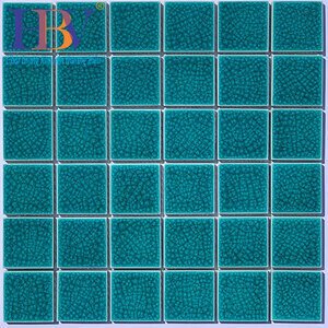 Gạch mosaic gốm men rạng