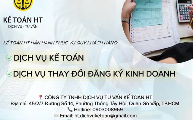 CÔNG TY TNHH KẾ TOÁN HT HÂN HẠNH PHỤC VỤ QUÝ KHÁCH HÀNG