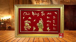 Chúc mừng thọ - mẫu 2
