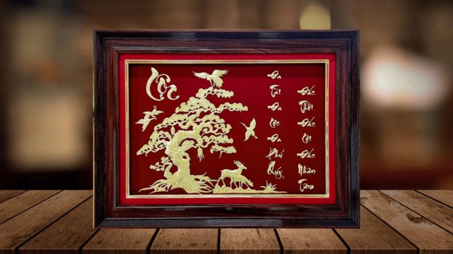 Nội thất phong thủy - Chữ Lộc