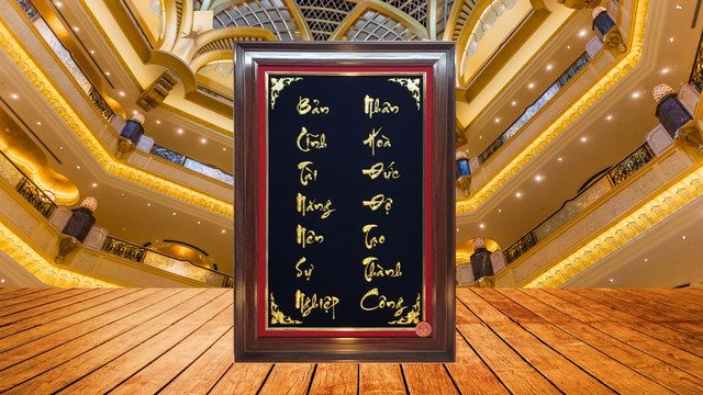 Nội thất phong thủy - Mẫu 4