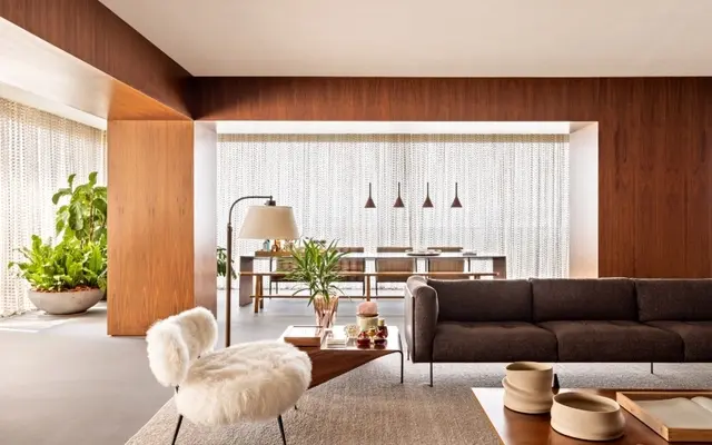 Kiến trúc cổ điển giao hoà với hiện đại của căn hộ Flat