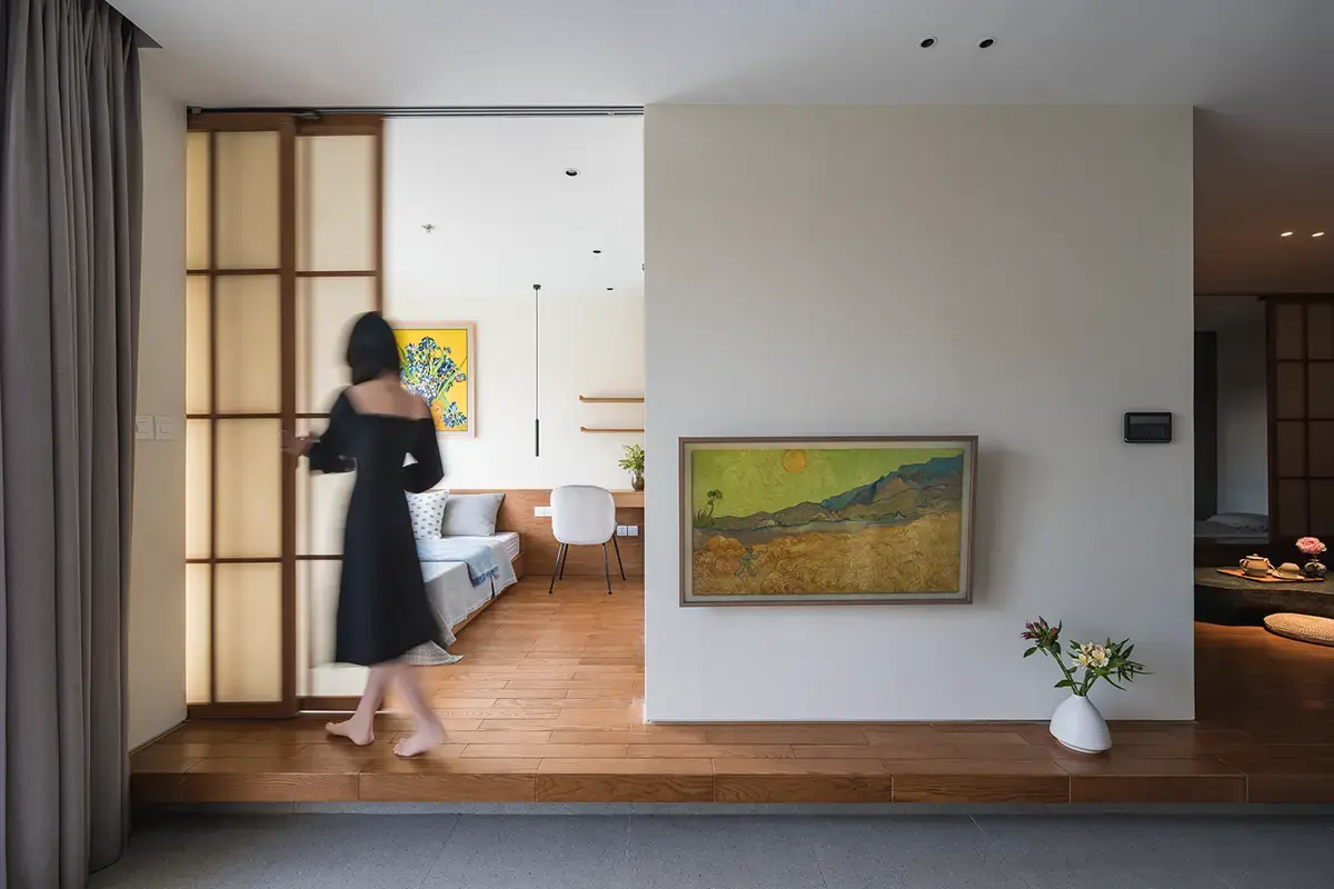 căn hộ nhỏ mang phong cách zen nhật bản