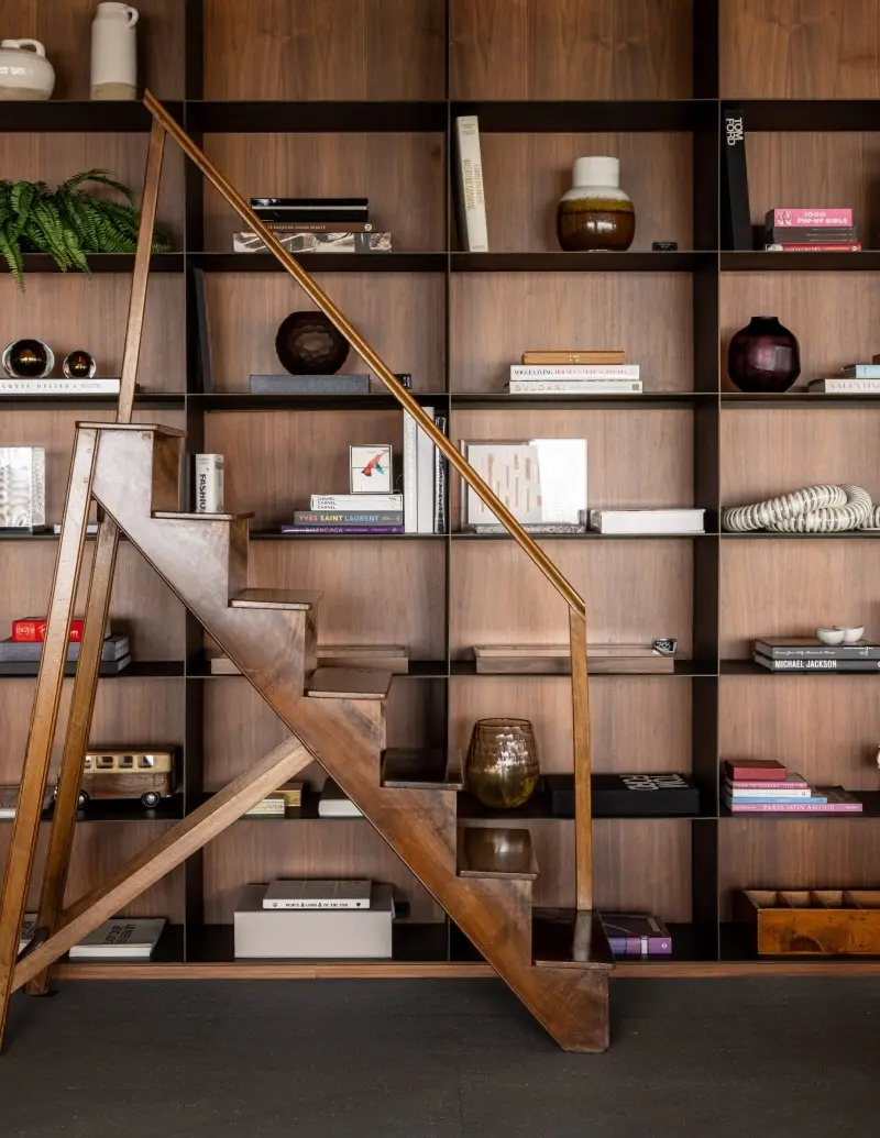 kiến trúc cổ điển giao hoà với hiện đại của căn hộ flat