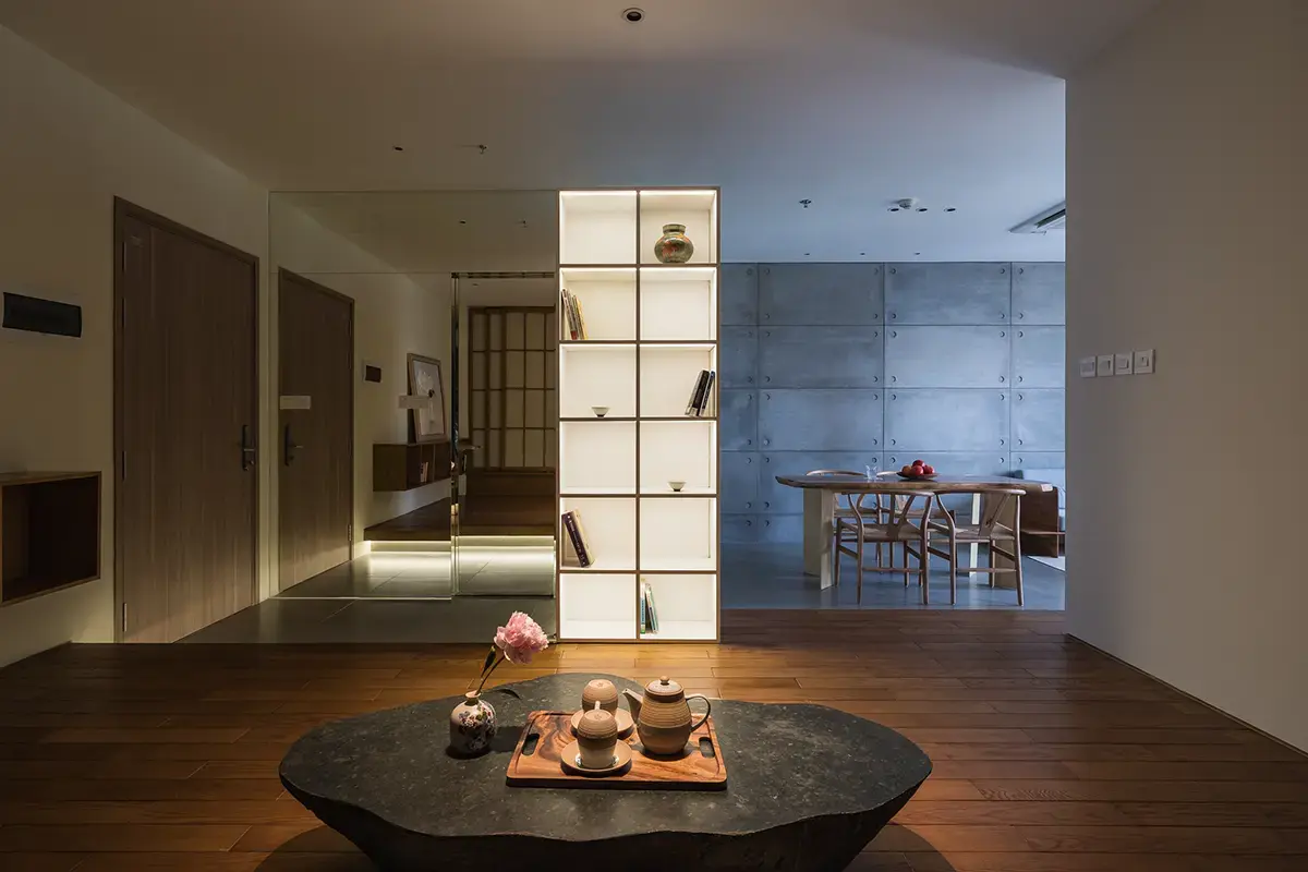 căn hộ nhỏ mang phong cách zen nhật bản