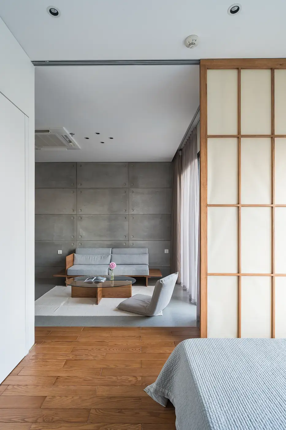 căn hộ nhỏ mang phong cách zen nhật bản