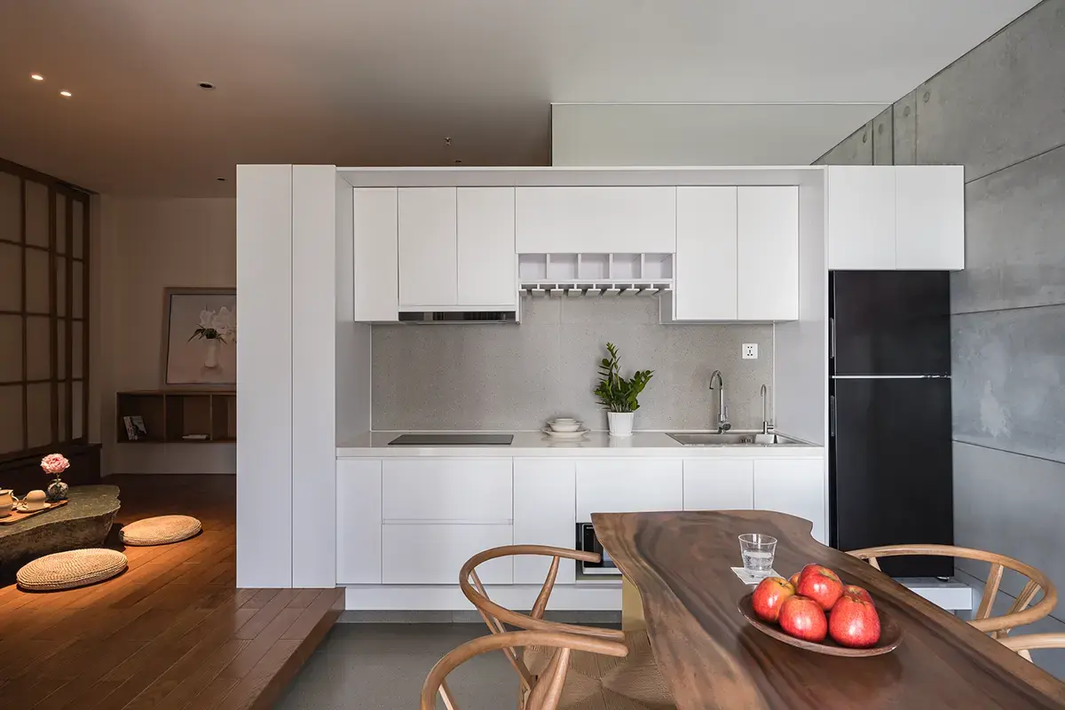 căn hộ nhỏ mang phong cách zen nhật bản