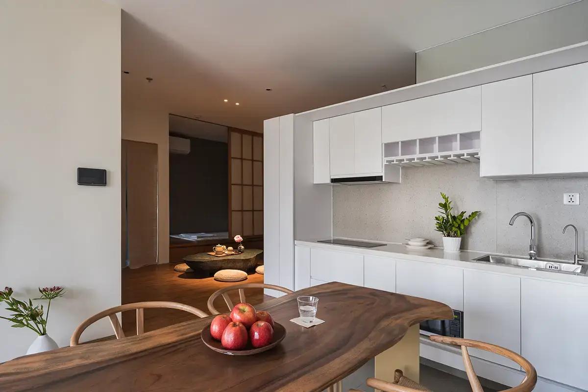 căn hộ nhỏ mang phong cách zen nhật bản