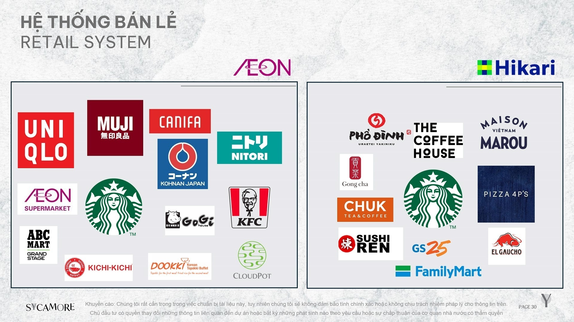 Sycamore Bình Dương