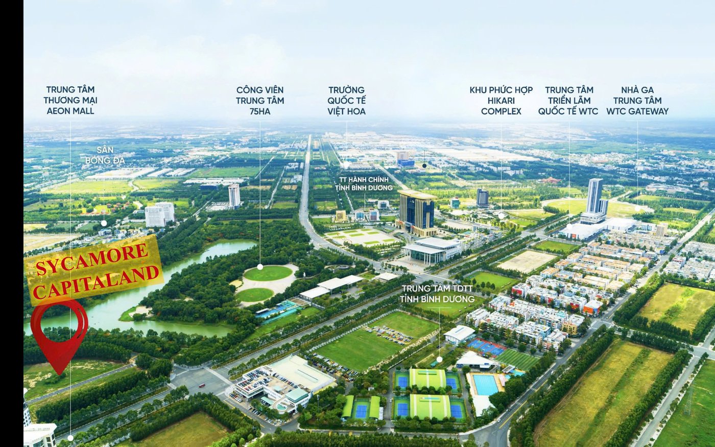 tại sao capitaland lại chọntp mới bình dương?