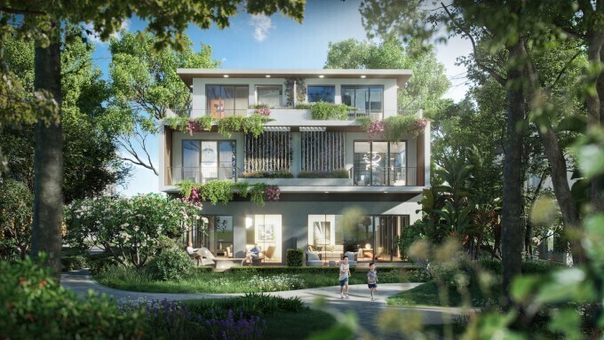 khu đô thị có mật độ mảng xanh gấp 3 lần chuẩn liên hợp quốc