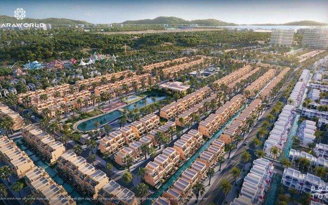 SỐC!!! CARAWORLD CAM RANH MỞ BÁN NHÀ PHỐ SỞ HỮU LÂU DÀI GIẢM ĐẾN 2,4TỶ