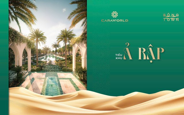 Làng Ả Rập Huyền Bí Và Quý Tộc Tại CaraWorld Cam Ranh