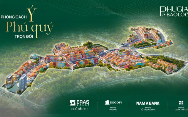 Ra Mắt Dự Án Phú Gia Bảo Lộc – Kiến Trúc Ý Giữa Lòng Phố Núi