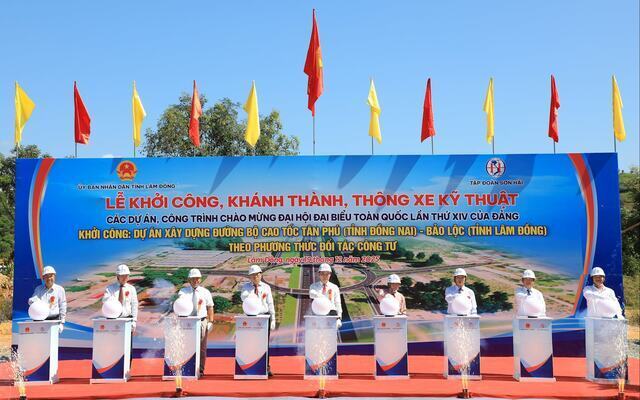 ĐẠI DỰ ÁN CAO TỐC TÂN PHÚ - BẢO LỘC CHÍNH THỨC KHỞI CÔNG