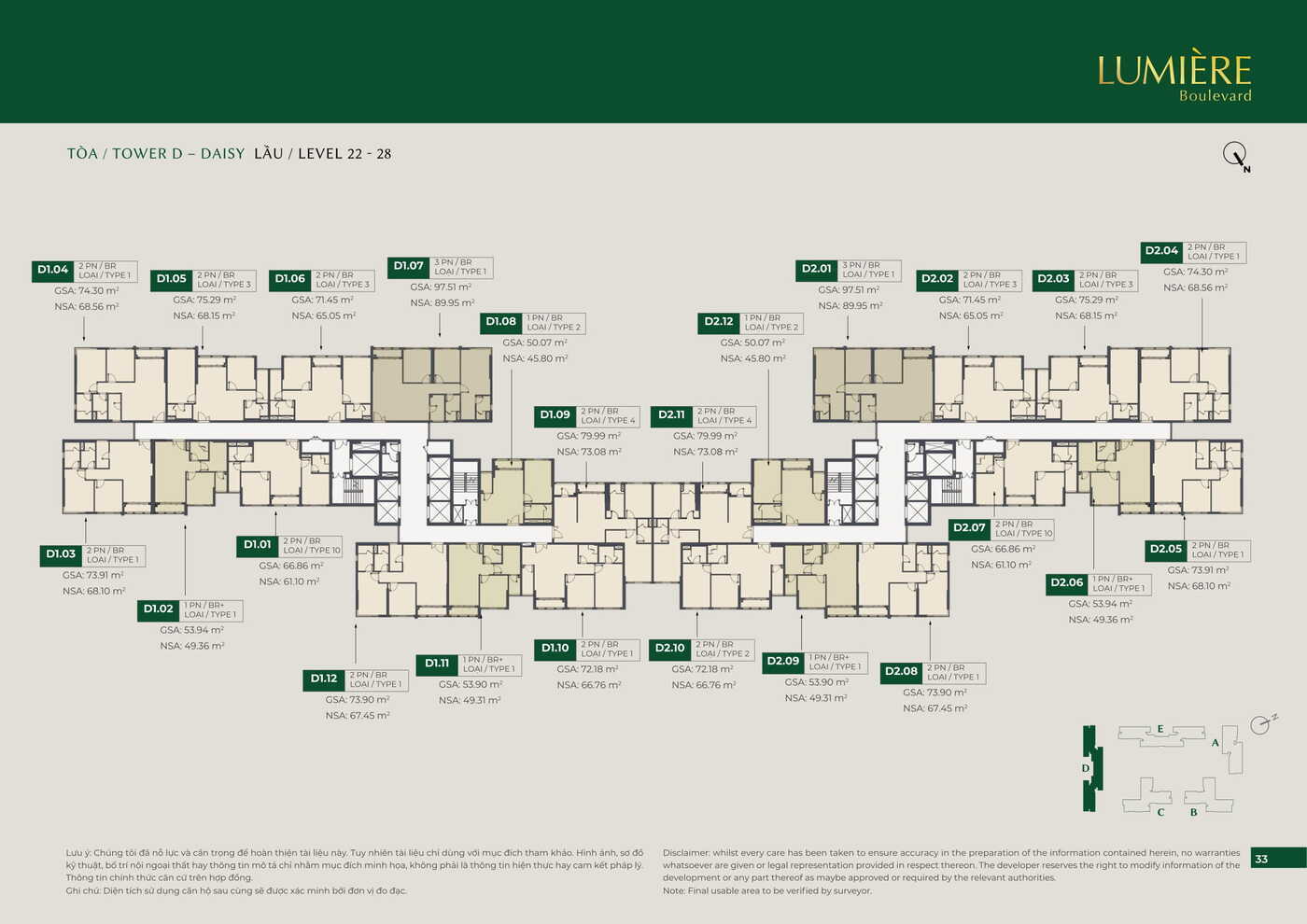 lumière boulevard - masterise